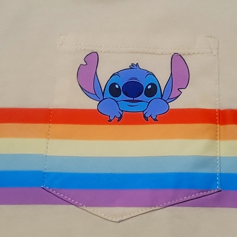 Disney Lilo amd Stitch womens yellow halter top size XS